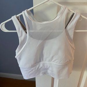Lululemon workout crop top